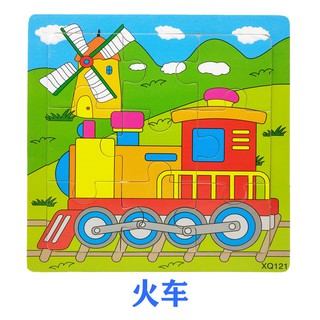 Tranh ghép gỗ 9 mảnh