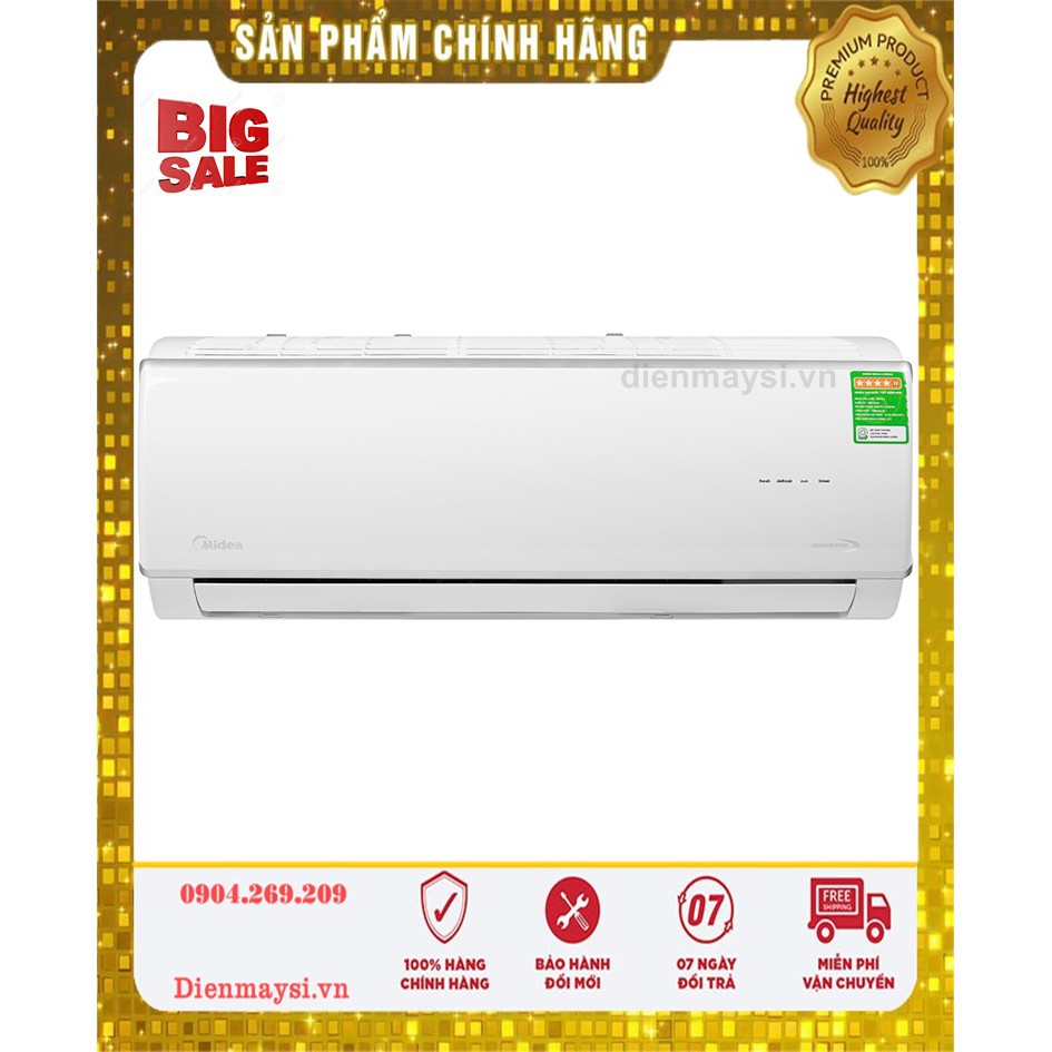 Máy lạnh Midea Inverter 1 HP MSAFA-10CRDN8 (Miễn phí giao tại HCM-ngoài tỉnh liên hệ shop)