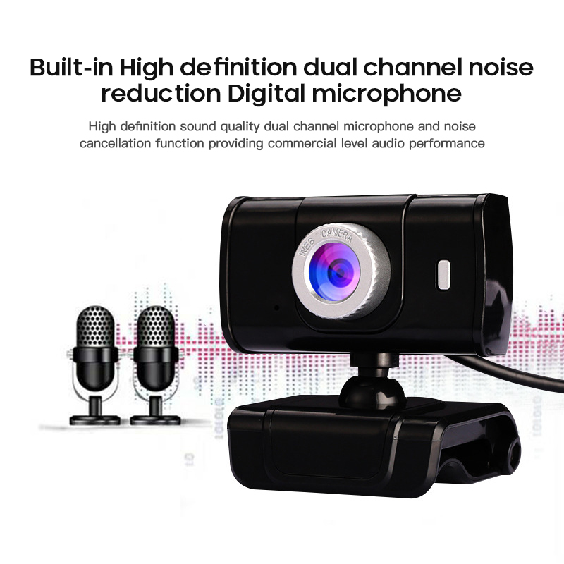 Camera 480p / 720p / 1080p Tích Hợp Micro Tiện Dụng Cho Việc Dạy Học