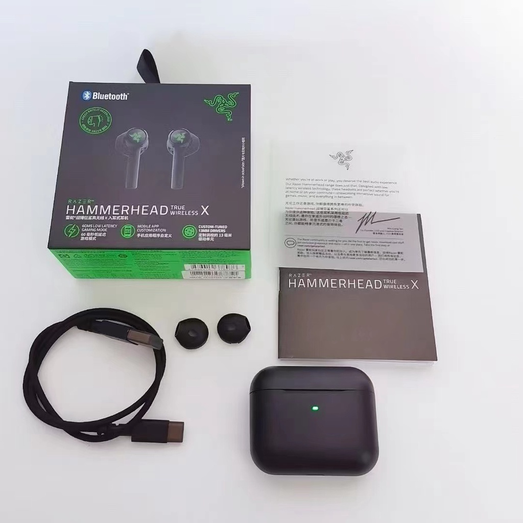 Tai Nghe Bluetooth Không Dây Razer Hammerhead X
