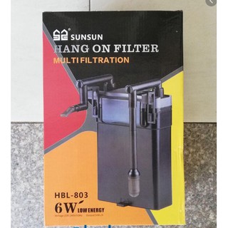 LỌC TREO SUNSUN HBL801, 802, 803 - HỆ THỐNG LỌC NƯỚC BỂ CÁ CAO CẤP - Lọc HBL