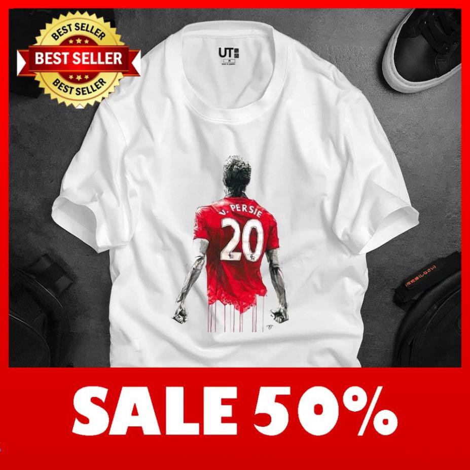 [SALE SỐC] Áo Thun In Hình Robin van Persie Mã 01 - Áo In Hình Cầu Thủ Bóng Đá