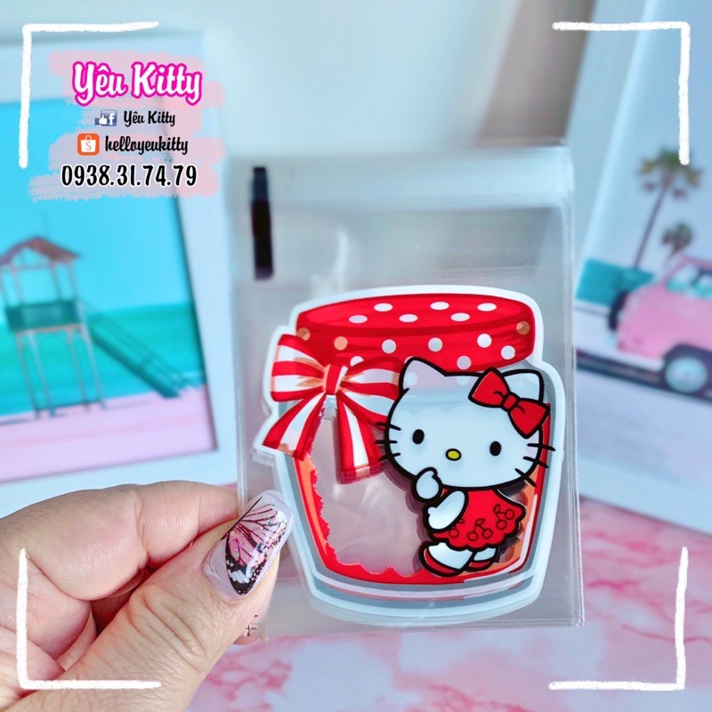 SET 10 TÚI NHỰA MINI HELLO KITTY