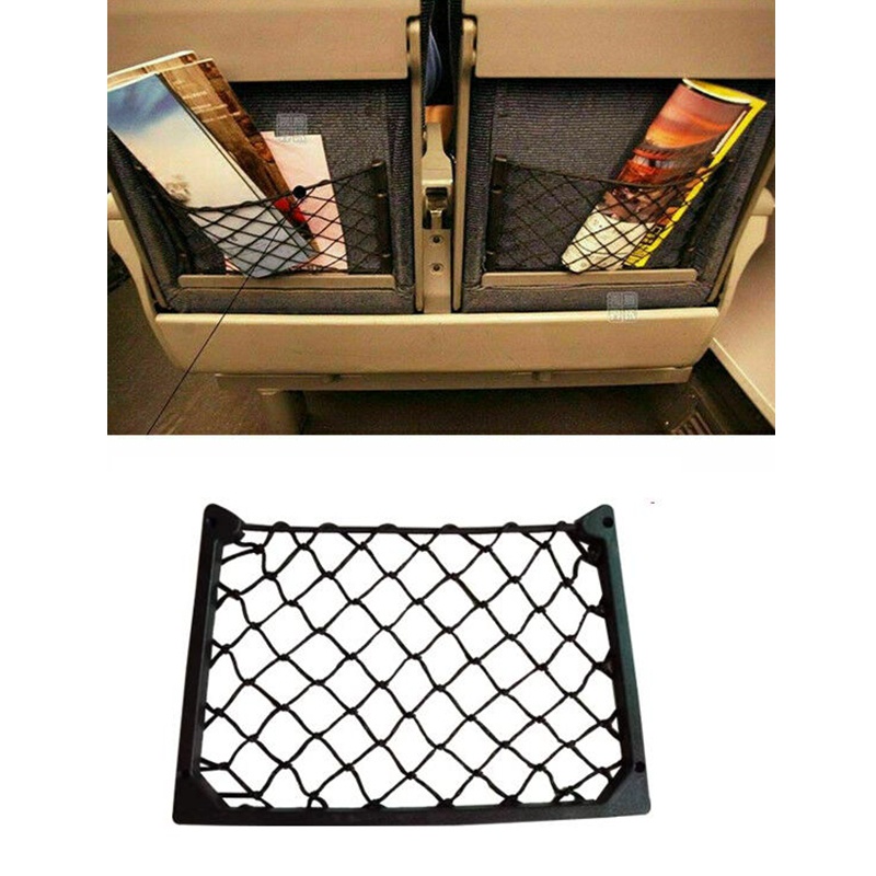 Set 4 Giá Đỡ Tạp Chí / Xe Caravan / Motorhome / Tàu Thuyền Dạng Lưới Cỡ Lớn Co Giãn Tiện Lợi