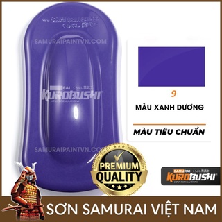 Chai sơn samurai màu xanh dương 9 - Sơn xịt samurai màu xanh dương