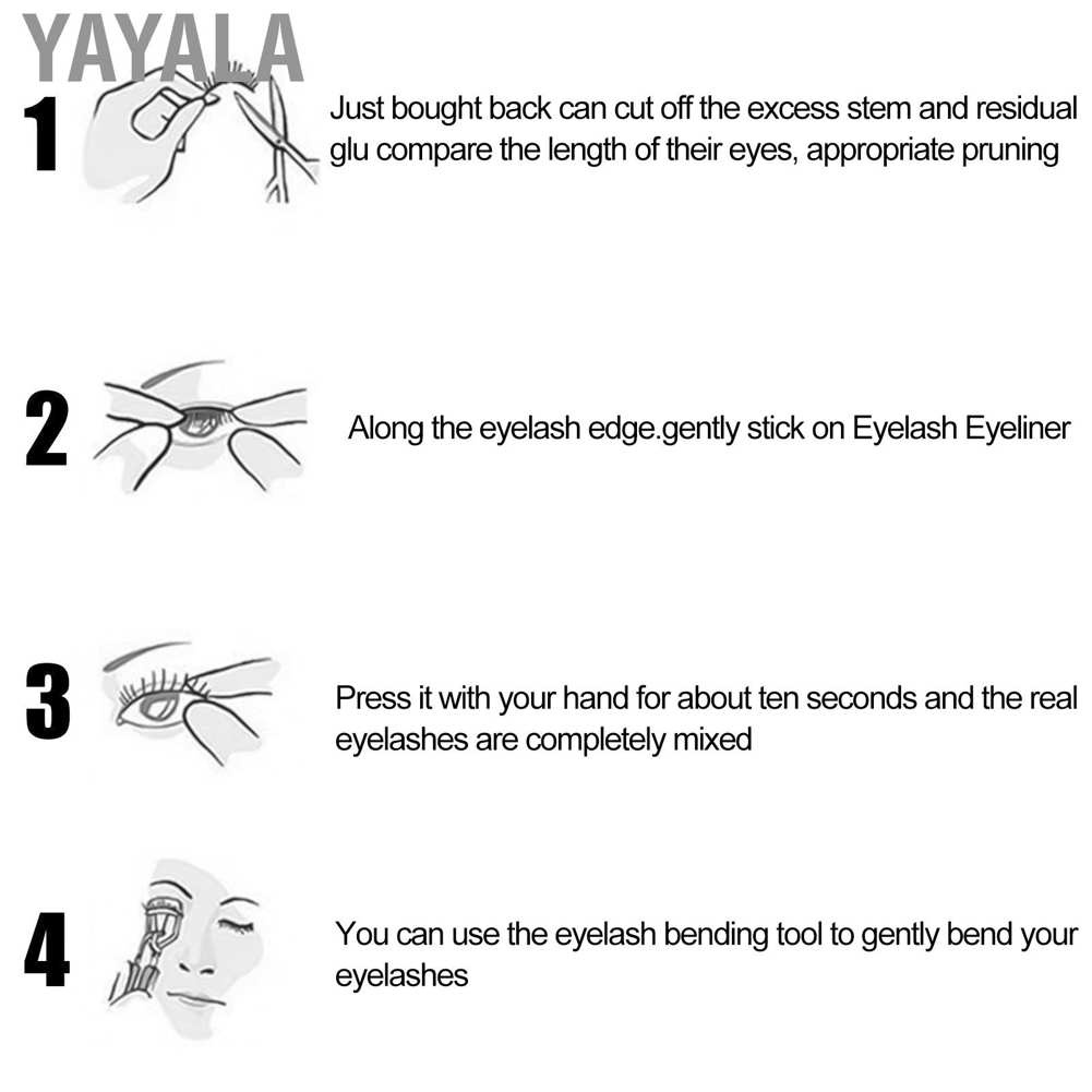 Set 28 cặp lông mi giả 7 màu có thể tái sử dụng Yayala EELHOE
 | BigBuy360 - bigbuy360.vn