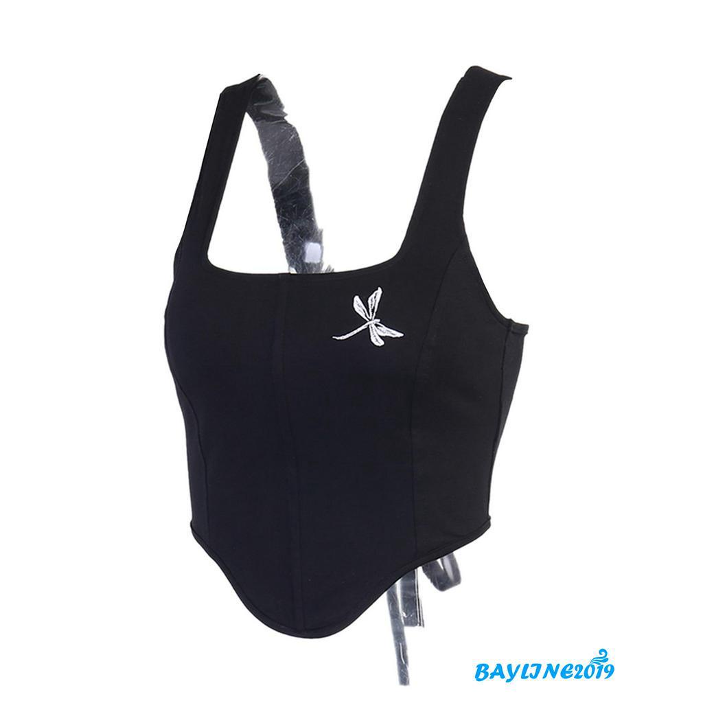 Áo Dây Nữ Cổ Chữ U Cộc Tay Quyến Rũ