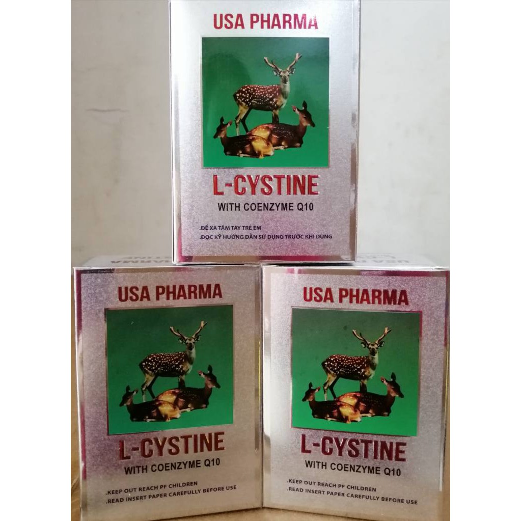 Viên uống L- Cystine đẹp da, giảm gãy rụng tóc