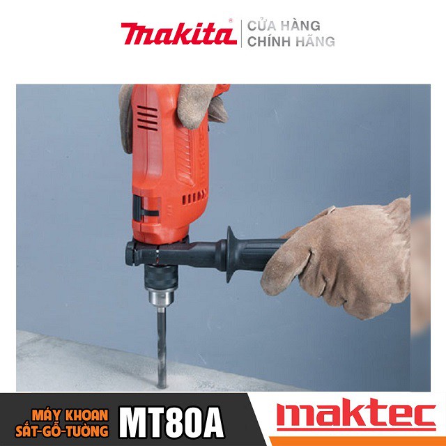 [Chính Hãng] Máy Khoan Động Lực Maktec MT80A (10MM-500W) Bảo Hành Tại Các TTBH Toàn Quốc