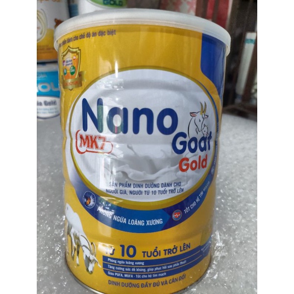 SỮA NANO GOAD CANXI 10 TUỔI TRỞ LÊN/900G