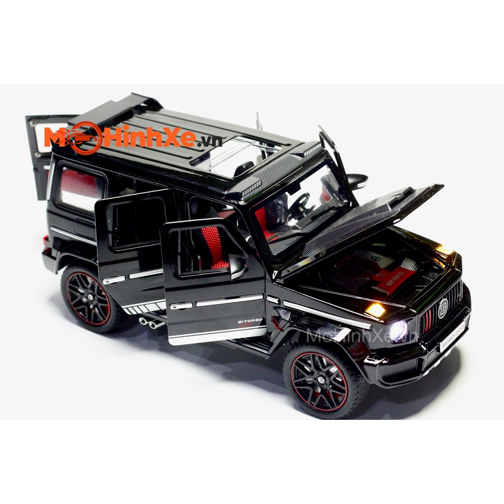 MÔ HÌNH XE MERCEDES-BRABUS G800 1:24 MINI AUTO