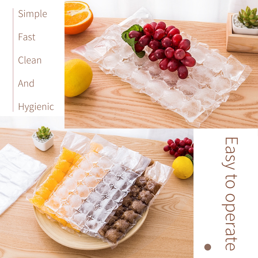 Set 10 Túi Nhựa Làm Đá Sử Dụng Một Lần