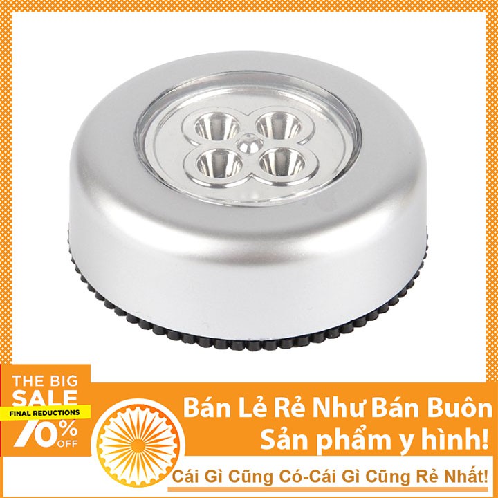 Đèn Led Đa Năng Dán Tường 4 Bóng Cao Cấp - Đèn LED Dán Tủ Quần Áo