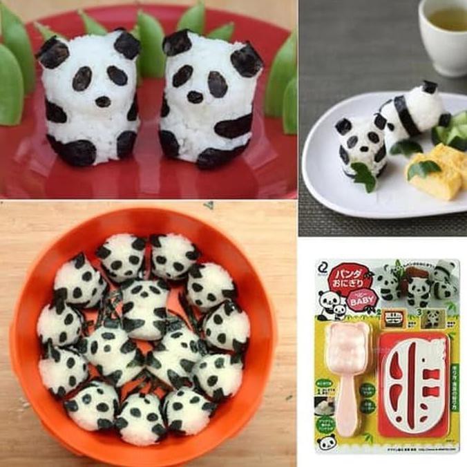 Khuôn Làm Cơm Bento Hình Gấu Trúc Bn333 Phong Cách Nhật Bản