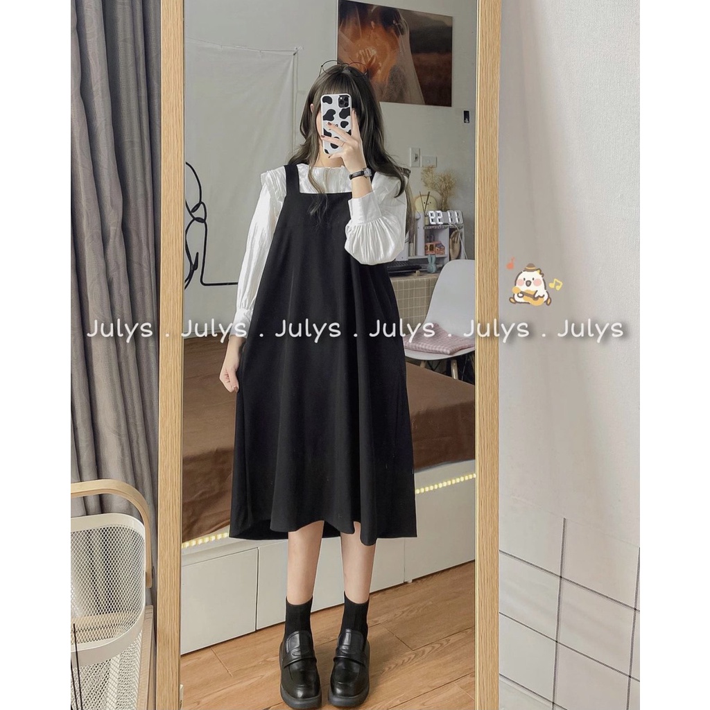 Váy Yếm Dáng Dài Phong Cách Hàn Quốc Siêu Xinh Y818-Lolla_Fashion | BigBuy360 - bigbuy360.vn