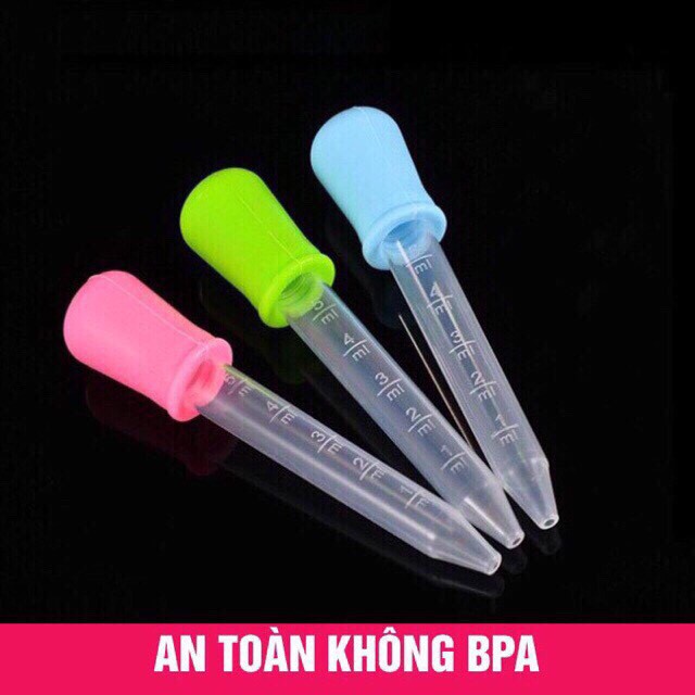 Ống bóp sữa  loại có màu 5ml