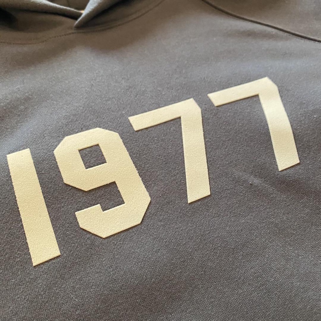 Áo nỉ hoodie Essentials 1977 In cao su nổi  shop , áo nỉ bông unisex nam nữ