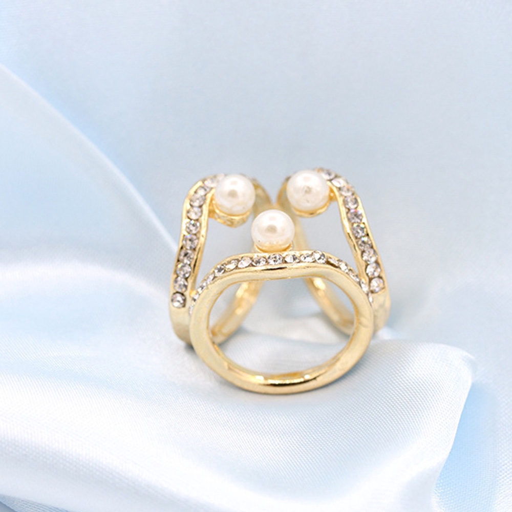 Khóa Cài Khăn Choàng Đính Ngọc Trai Giả Thời Trang Cho Nữ