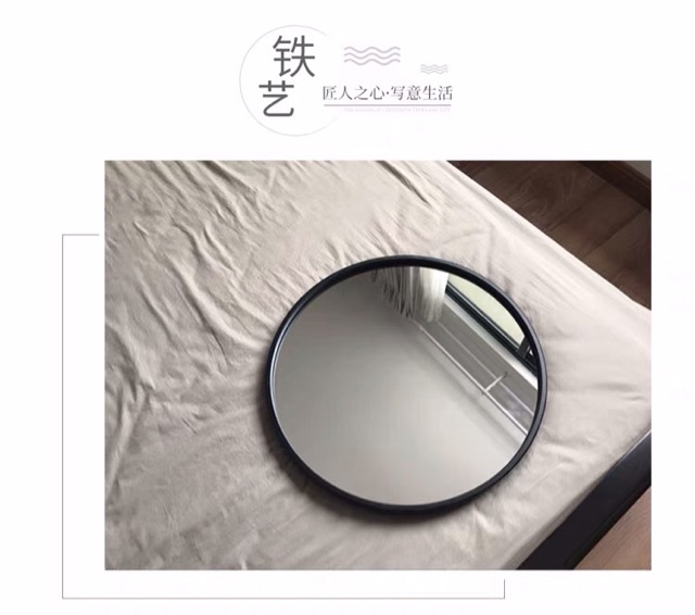 Gương tròn treo phòng tắm, gương treo tường cao cấp - PB07 | BigBuy360 - bigbuy360.vn