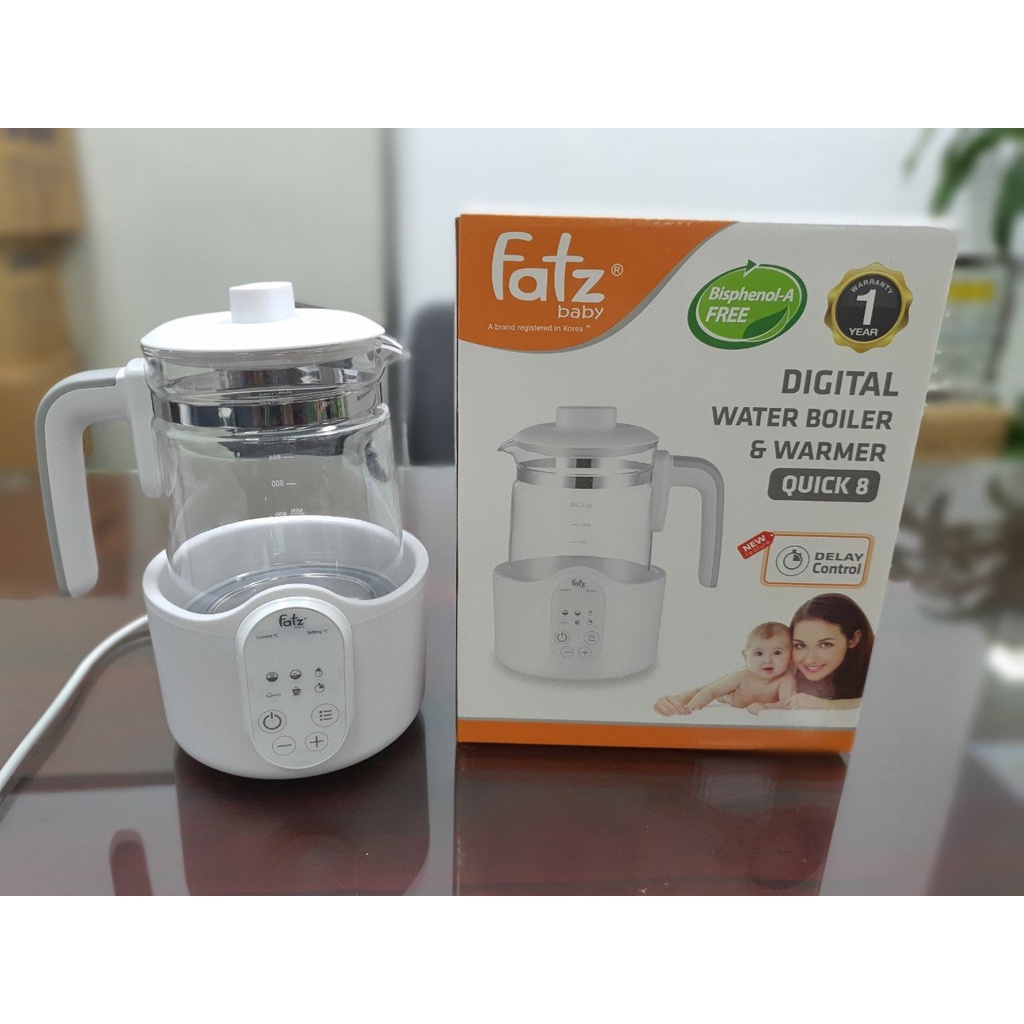 Máy đun và hâm nước pha sữa điện tử  Fatz Baby QUICK 8 FB3525TN