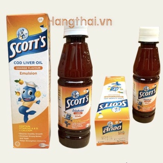 Chai Siro Ăn Ngon SCOTT'S Thái Lan 200ml - Hương Cam