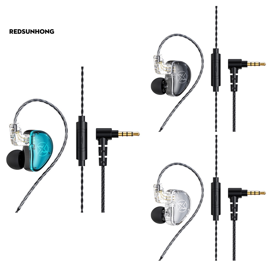 Tai Nghe Nhét Tai Cách Âm Có Dây Chống Ồn Phong Cách Thể Thao Cho Điện Thoại Di Động