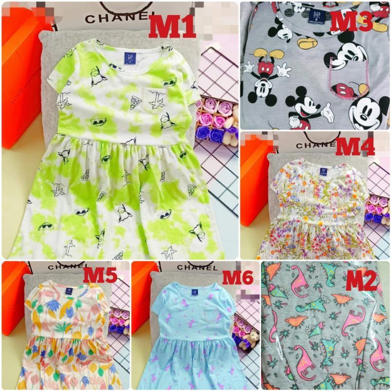 NN90/165 ( 20KG -38KG) ĐẦM COTTON BÉ GÁI XUẤT KHẨU. SIZE ĐẠI.