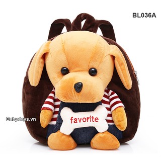 Balo hình con thú cho bé BL036A
