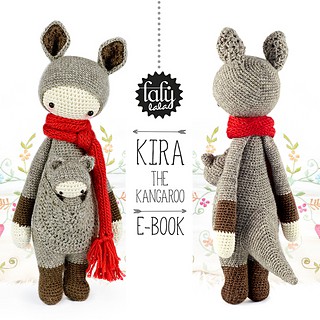 BÉ CHUỘT TÚI KANGAROO THÚ MÓC LEN NHỒI BÔNG LALYLALA CHO BÉ 50 CM | RY STORE