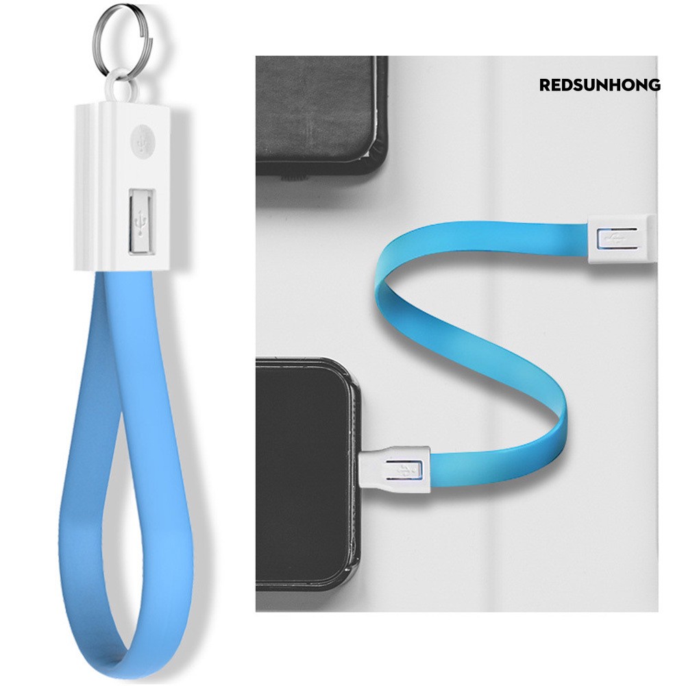 Cáp Sạc Và Truyền Dữ Liệu Cổng Micro Usb / Type-c Dạng Móc Khóa Cho Điện Thoại Android Iphone