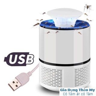 Đèn bắt muỗi thế hệ mới thông minh hình trụ USB chạy 24/7