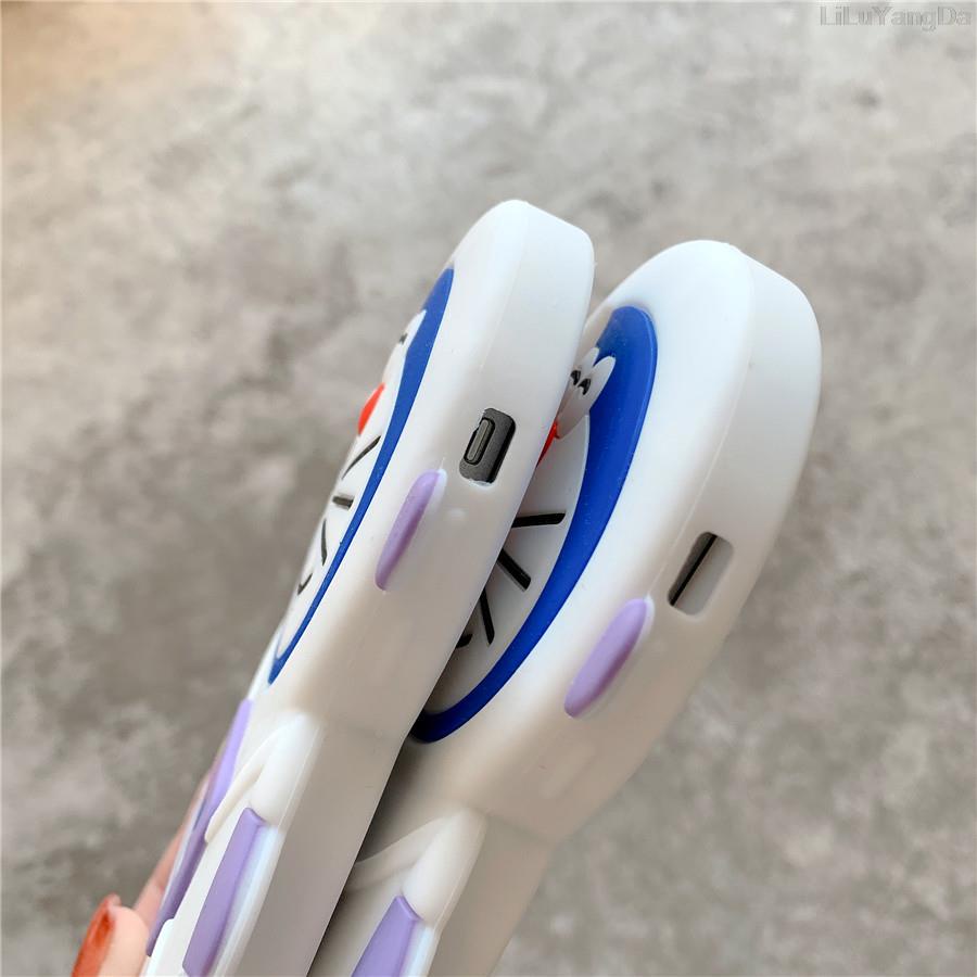 Ốp điện thoại silicon dẻo họa tiết hoạt hình Doremon/ phi hành gia cho IPHONE 6 6S 7 8 PLUS X XR XS 11 12 13 PRO MAX SE 2020
