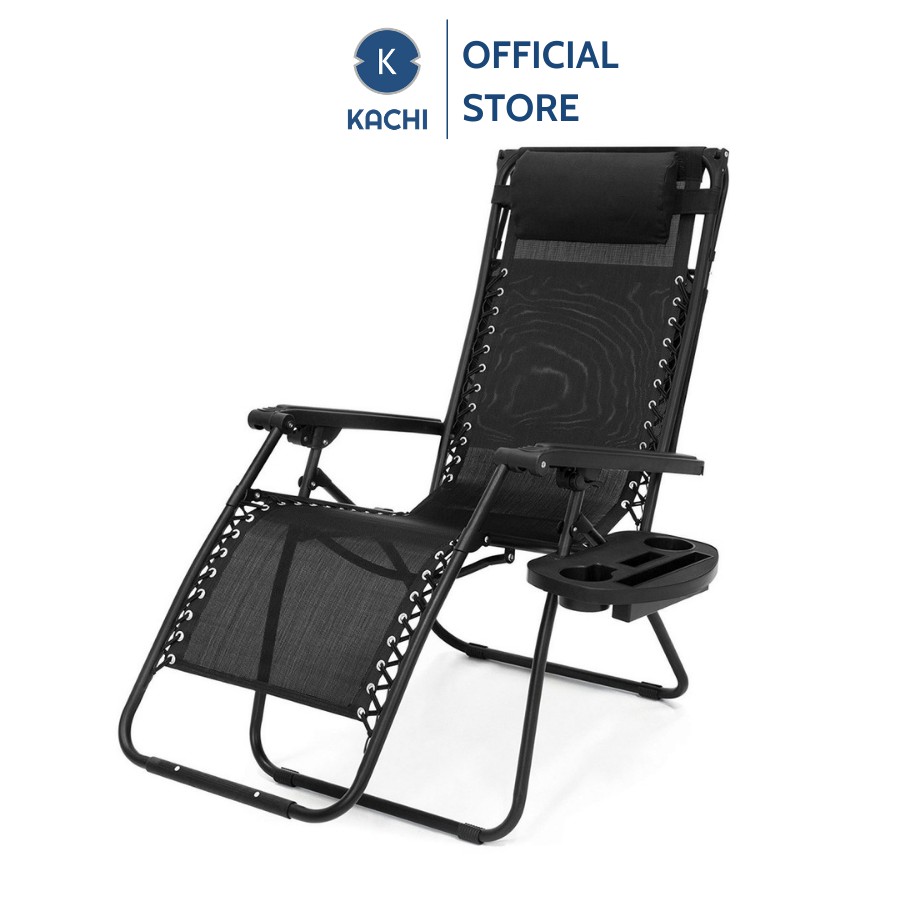 Ghế xếp có khay để ly thông minh Kachi MK116