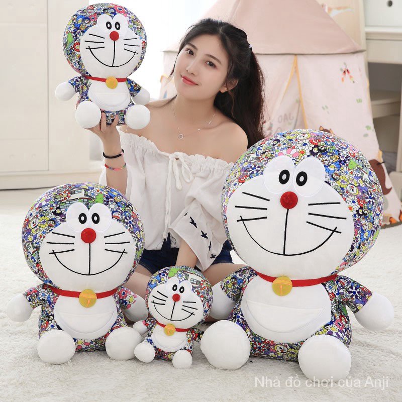 Mèo Doraemon Nhồi Bông 5 Kích Cỡ