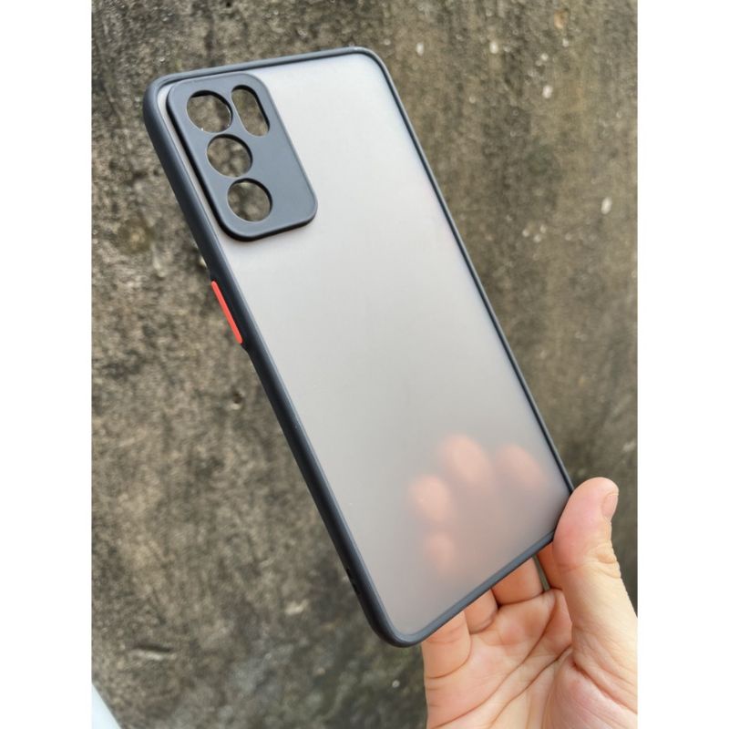 Ốp điện thoại nhám chống sốc cao cấp cho OPPO Reno 6Z 6 Pro 6 pro 5G