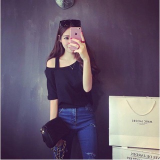 Áo lệch vai