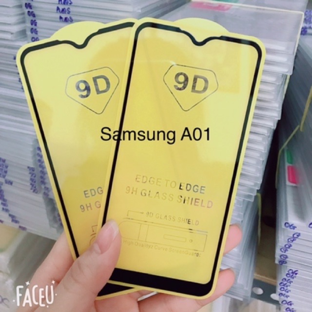 Kính Cường Lực Full 9D Samsung M31/A01/M20S