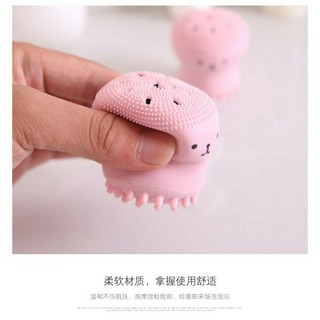 Cọ Rữa Mặt Bạch Tuộc Và Massage