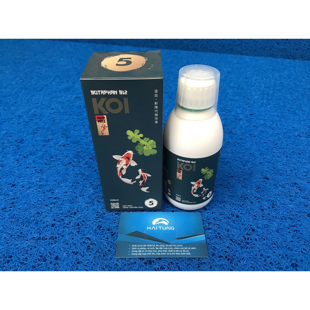 BUTAPHAN B12 Kích Thích Tăng Trưởng, Tăng Lực, Giảm Stress Dành Cho Cá Koi