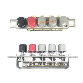 Công Tắc Số Quạt Cây, Quạt Bàn 5 Phím Loại Tròn