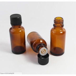 Chai thuỷ tinh nhỏ giọt nắp kim loại vàng 10ml