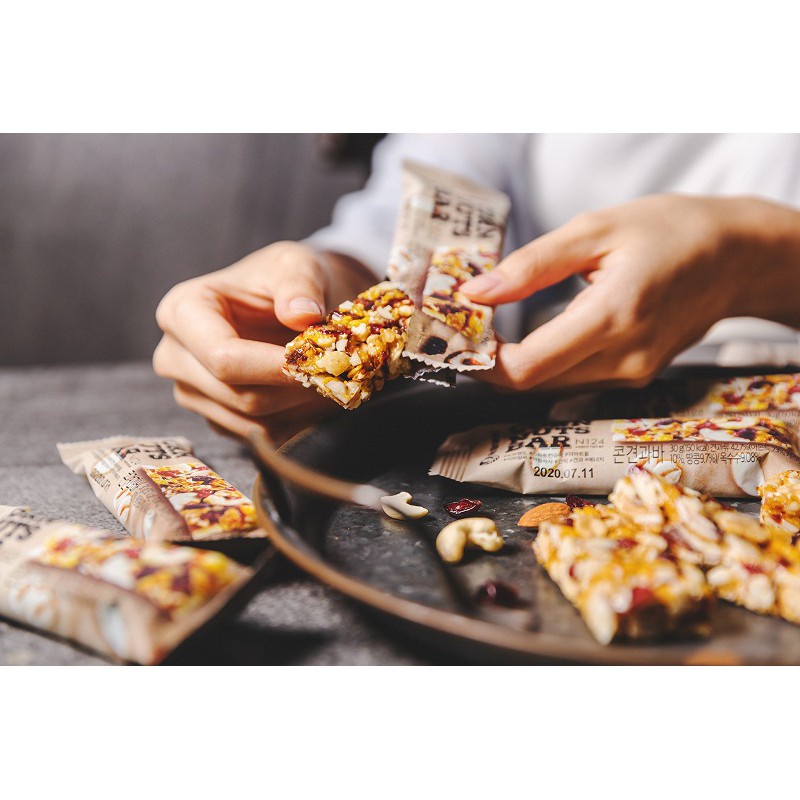 Thanh Ngũ Cốc No Brand Hàn Quốc Hộp 120G