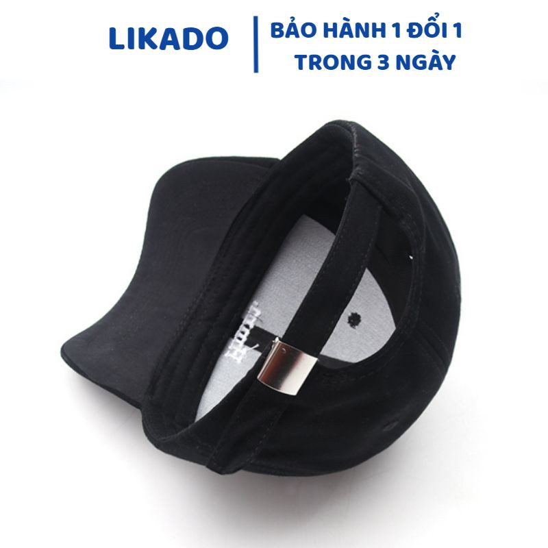 Mũ lưỡi trai nữ Hàn Quốc LIKADO thêu chữ Hmm LKD03