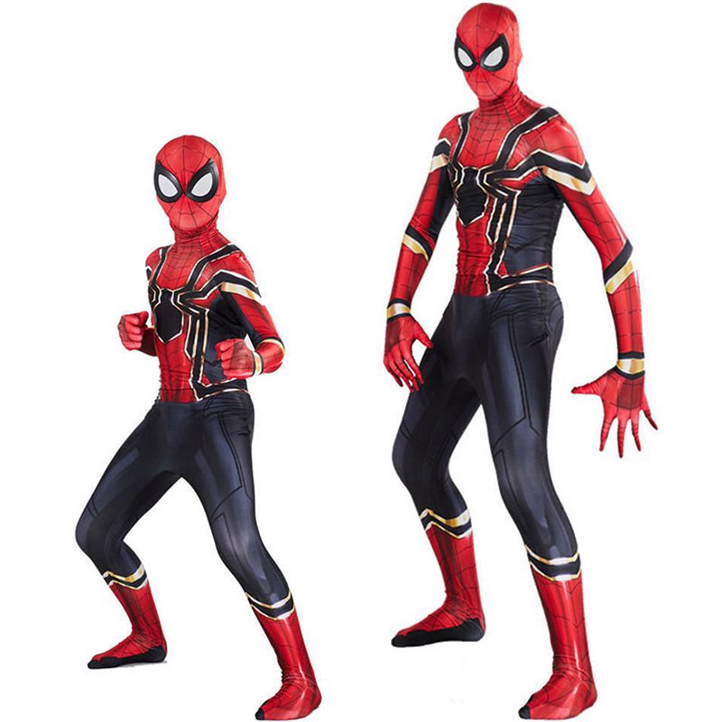 Bộ đồ cosplay spider-man cho trẻ em và người nhện