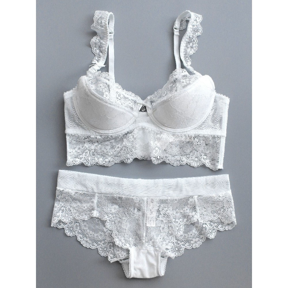 [Freeship 50k] Bộ đồ lót có gọng mút mỏng bảng ren mềm to | BigBuy360 - bigbuy360.vn