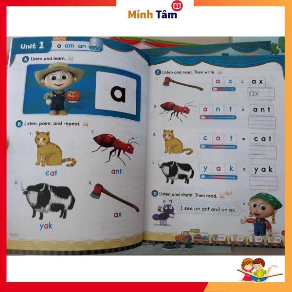 Học Liệu Oxford Phonic World từ 1-5 ( bộ gồm CB+ WB tặng kèm file nghe)