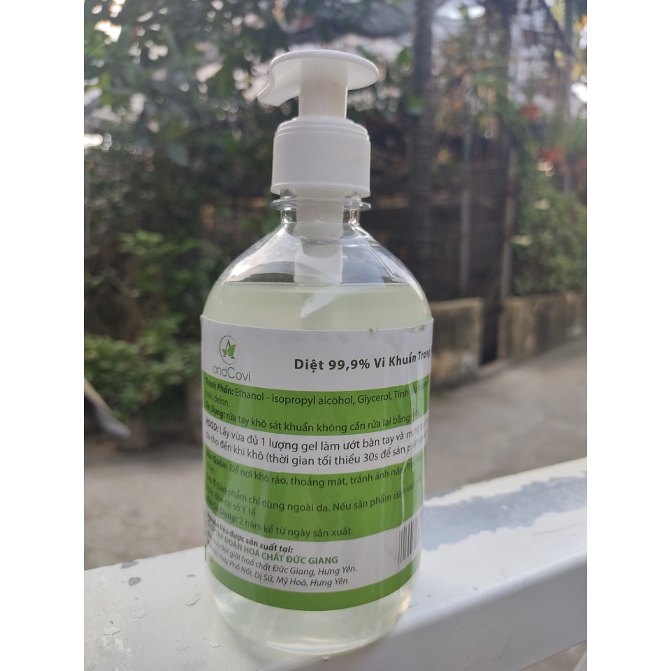 Gel rửa tay khô hương quế AndCovi (100ml/500ml) - Sạch tay, diệt khuẩn, thơm nhẹ | BigBuy360 - bigbuy360.vn