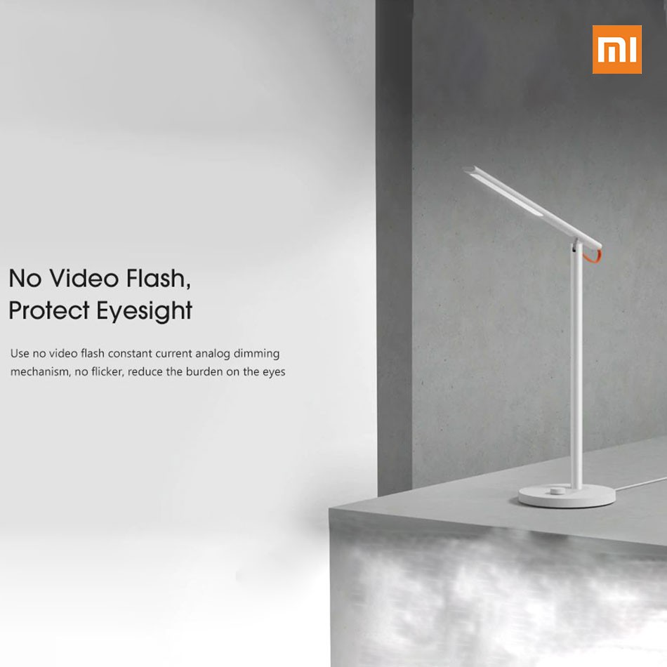 Đèn bàn học xiaomi mija Desk Lamp 1S thế hệ mới 2019  hỗ trợ điều khiển qua điện thoại