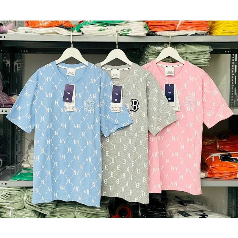 Áo thun Mlb form UNISEX ảnh thật shop chụp