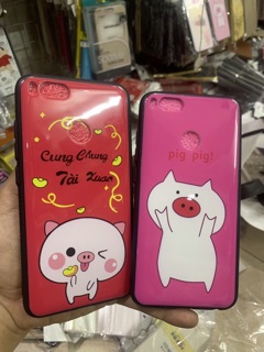 Ốp lưng xiaomi mi A1 heo xinh